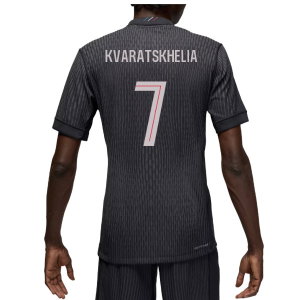2025-2026 PSG Authentic Fourth Shirt (Kvaratskhelia 7)