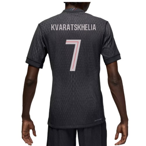 2025-2026 PSG Authentic Fourth Shirt (Kvaratskhelia 7)