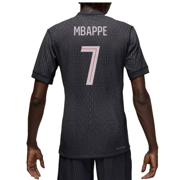 2025-2026 PSG Authentic Fourth Shirt (Mbappe 7)