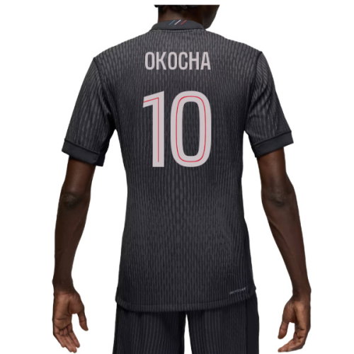 2025-2026 PSG Authentic Fourth Shirt (Okocha 10)