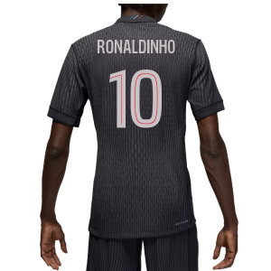 2025-2026 PSG Authentic Fourth Shirt (Ronaldinho 10)