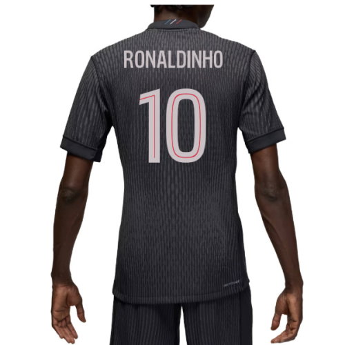 2025-2026 PSG Authentic Fourth Shirt (Ronaldinho 10)