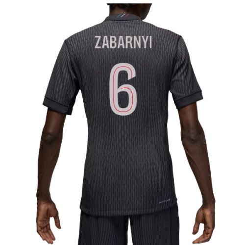 2025-2026 PSG Authentic Fourth Shirt (Zabarnyi 6)