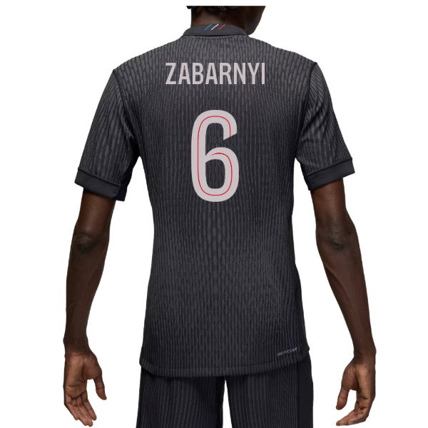 2025-2026 PSG Authentic Fourth Shirt (Zabarnyi 6)