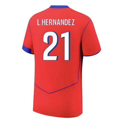 2025-2026 PSG Authentic Third Shirt (L.Hernandez 21)