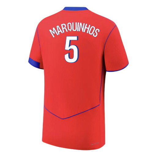 2025-2026 PSG Authentic Third Shirt (Marquinhos 5)