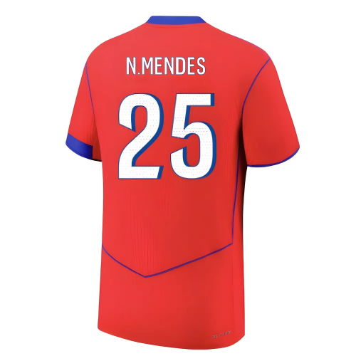 2025-2026 PSG Authentic Third Shirt (N.Mendes 25)