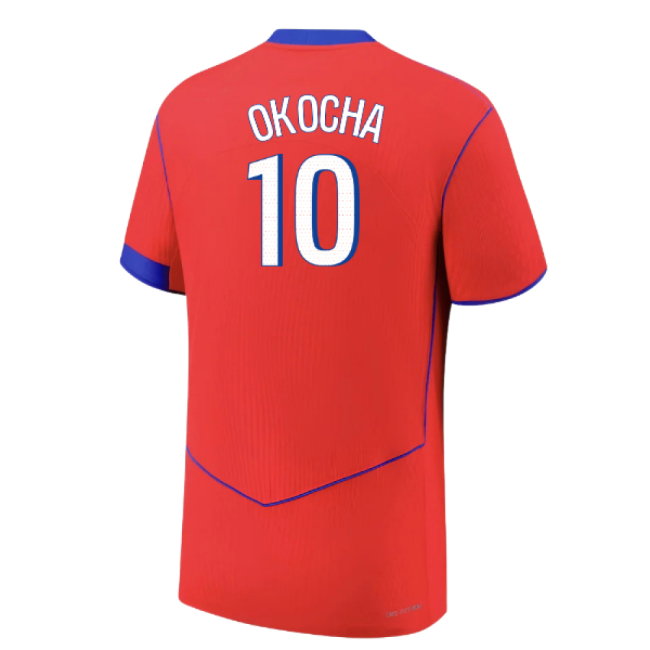 2025-2026 PSG Authentic Third Shirt (Okocha 10)
