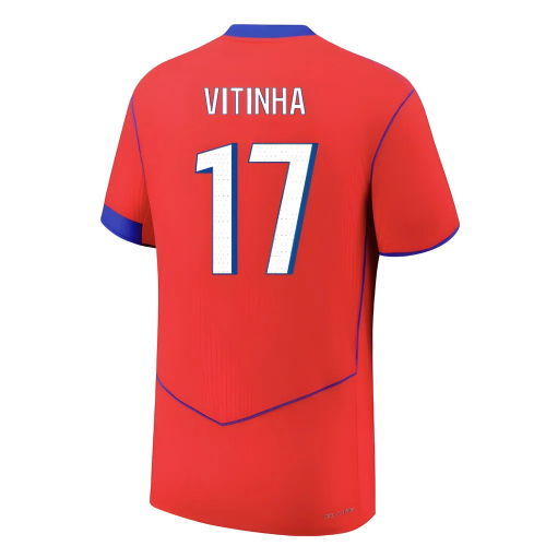 2025-2026 PSG Authentic Third Shirt (Vitinha 17)