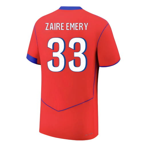 2025-2026 PSG Authentic Third Shirt (Zaire Emery 33)