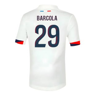 2025-2026 PSG Away Shirt (Sponsorless) - Kids (Barcola 29)