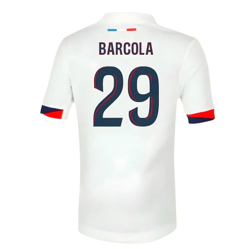 2025-2026 PSG Away Shirt (Sponsorless) - Kids (Barcola 29)