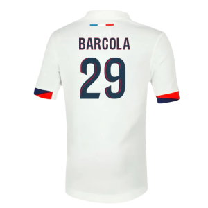 2025-2026 PSG Away Shirt (Sponsorless) - Kids (Barcola 29)