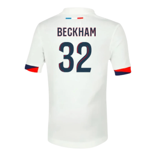 2025-2026 PSG Away Shirt (Sponsorless) - Kids (Beckham 32)