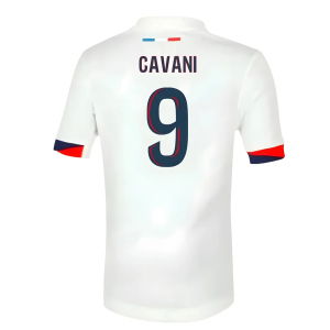 2025-2026 PSG Away Shirt (Sponsorless) - Kids (Cavani 9)