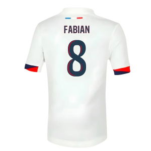2025-2026 PSG Away Shirt (Sponsorless) - Kids (Fabian 8)
