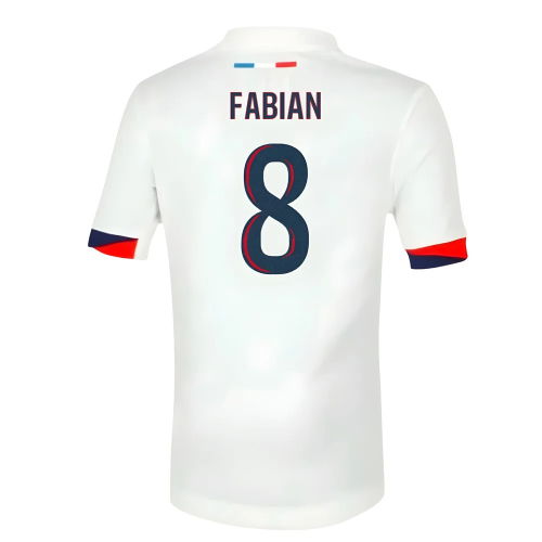 2025-2026 PSG Away Shirt (Sponsorless) - Kids (Fabian 8)