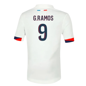 2025-2026 PSG Away Shirt (Sponsorless) - Kids (G.Ramos 9)