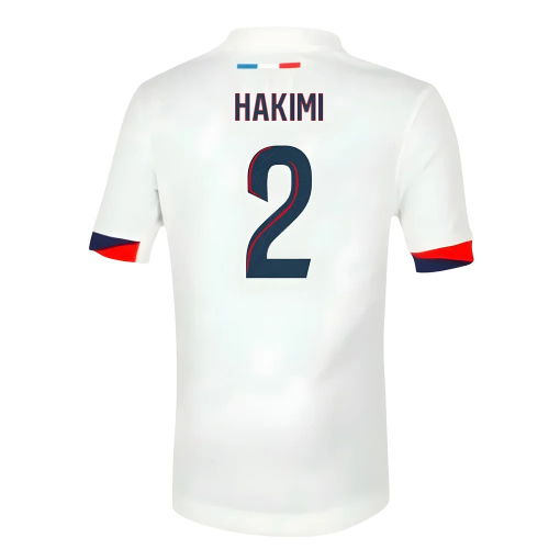 2025-2026 PSG Away Shirt (Sponsorless) - Kids (Hakimi 2)