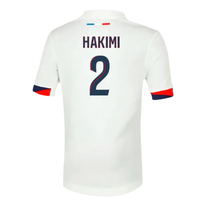 2025-2026 PSG Away Shirt (Sponsorless) - Kids (Hakimi 2)