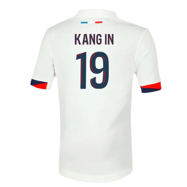 2025-2026 PSG Away Shirt (Sponsorless) - Kids (Kang In 19)