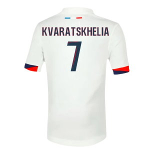 2025-2026 PSG Away Shirt (Sponsorless) - Kids (Kvaratskhelia 7)