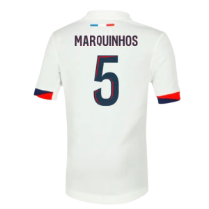 2025-2026 PSG Away Shirt (Sponsorless) - Kids (Marquinhos 5)