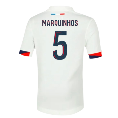 2025-2026 PSG Away Shirt (Sponsorless) - Kids (Marquinhos 5)
