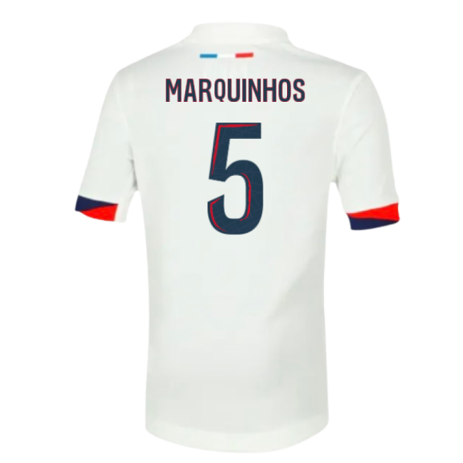2025-2026 PSG Away Shirt (Sponsorless) - Kids (Marquinhos 5)