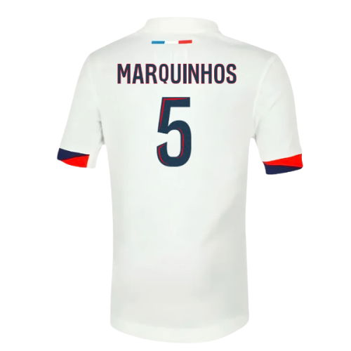 2025-2026 PSG Away Shirt (Sponsorless) - Kids (Marquinhos 5)