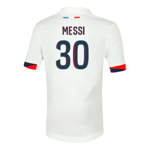 2025-2026 PSG Away Shirt (Sponsorless) - Kids (Messi 30)