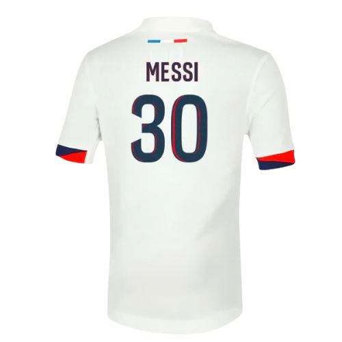 2025-2026 PSG Away Shirt (Sponsorless) - Kids (Messi 30)