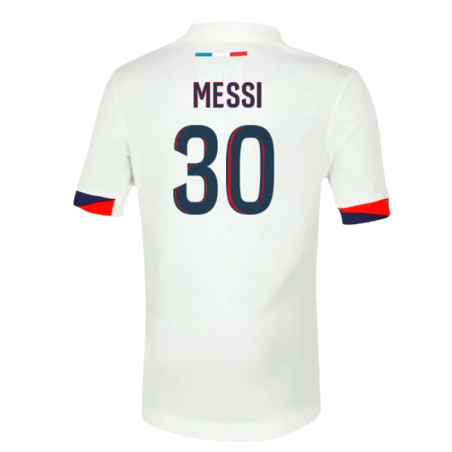 2025-2026 PSG Away Shirt (Sponsorless) - Kids (Messi 30)