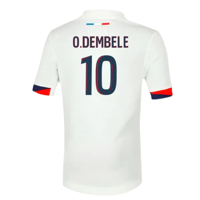 2025-2026 PSG Away Shirt (Sponsorless) - Kids (O.Dembele 10)