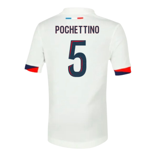 2025-2026 PSG Away Shirt (Sponsorless) - Kids (Pochettino 5)
