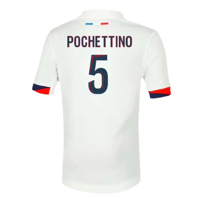 2025-2026 PSG Away Shirt (Sponsorless) - Kids (Pochettino 5)