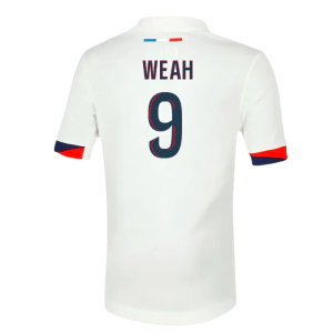 2025-2026 PSG Away Shirt (Sponsorless) - Kids (Weah 9)
