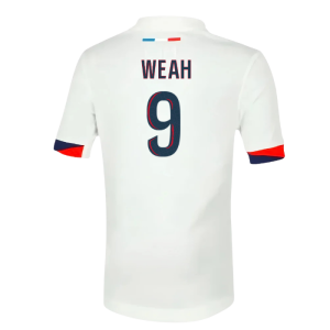 2025-2026 PSG Away Shirt (Sponsorless) - Kids (Weah 9)