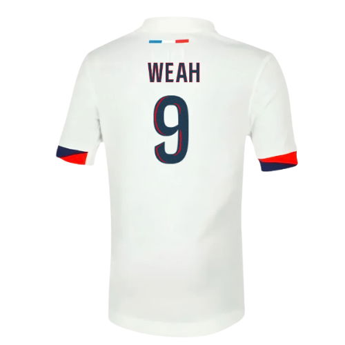 2025-2026 PSG Away Shirt (Sponsorless) - Kids (Weah 9)