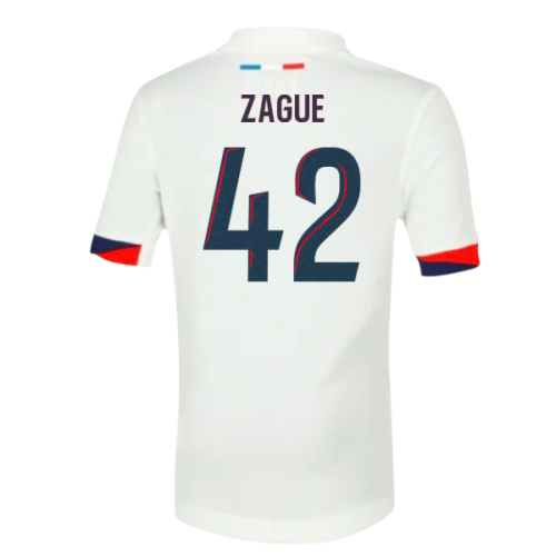 2025-2026 PSG Away Shirt (Sponsorless) - Kids (Zague 42)