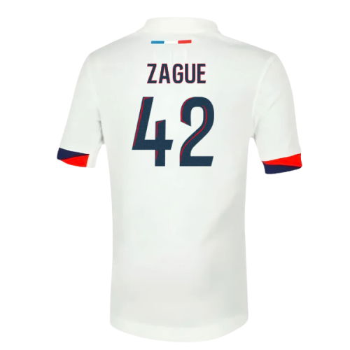 2025-2026 PSG Away Shirt (Sponsorless) - Kids (Zague 42)