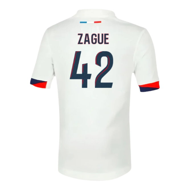 2025-2026 PSG Away Shirt (Sponsorless) - Kids (Zague 42)