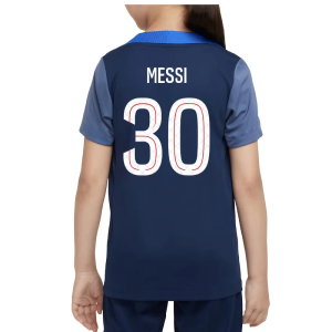 2025-2026 PSG Dri-Fit Strike Training Shirt (Navy) - Kids (Messi 30)
