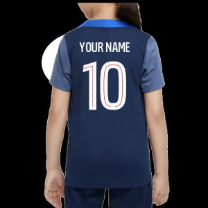 2025-2026 PSG Dri-Fit Strike Training Shirt (Navy) - Kids