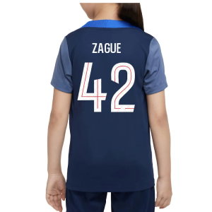 2025-2026 PSG Dri-Fit Strike Training Shirt (Navy) - Kids (Zague 42)