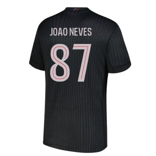 2025-2026 PSG Fourth Shirt (Joao Neves 87)