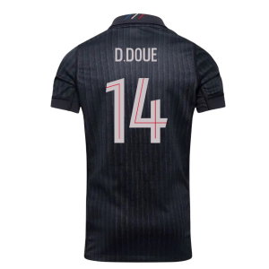 2025-2026 PSG Fourth Shirt (Kids) (D.Doue 14)