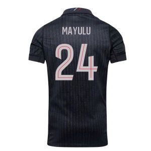 2025-2026 PSG Fourth Shirt (Kids) (Mayulu 24)