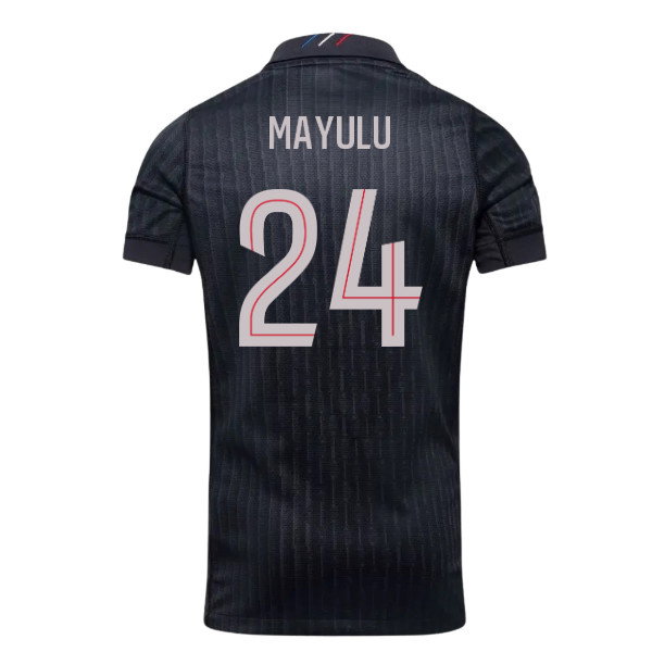 2025-2026 PSG Fourth Shirt (Kids) (Mayulu 24)