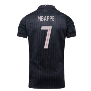 2025-2026 PSG Fourth Shirt (Kids) (Mbappe 7)